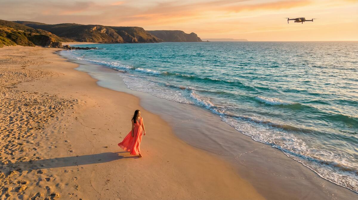 大象传媒海滩旅拍视频